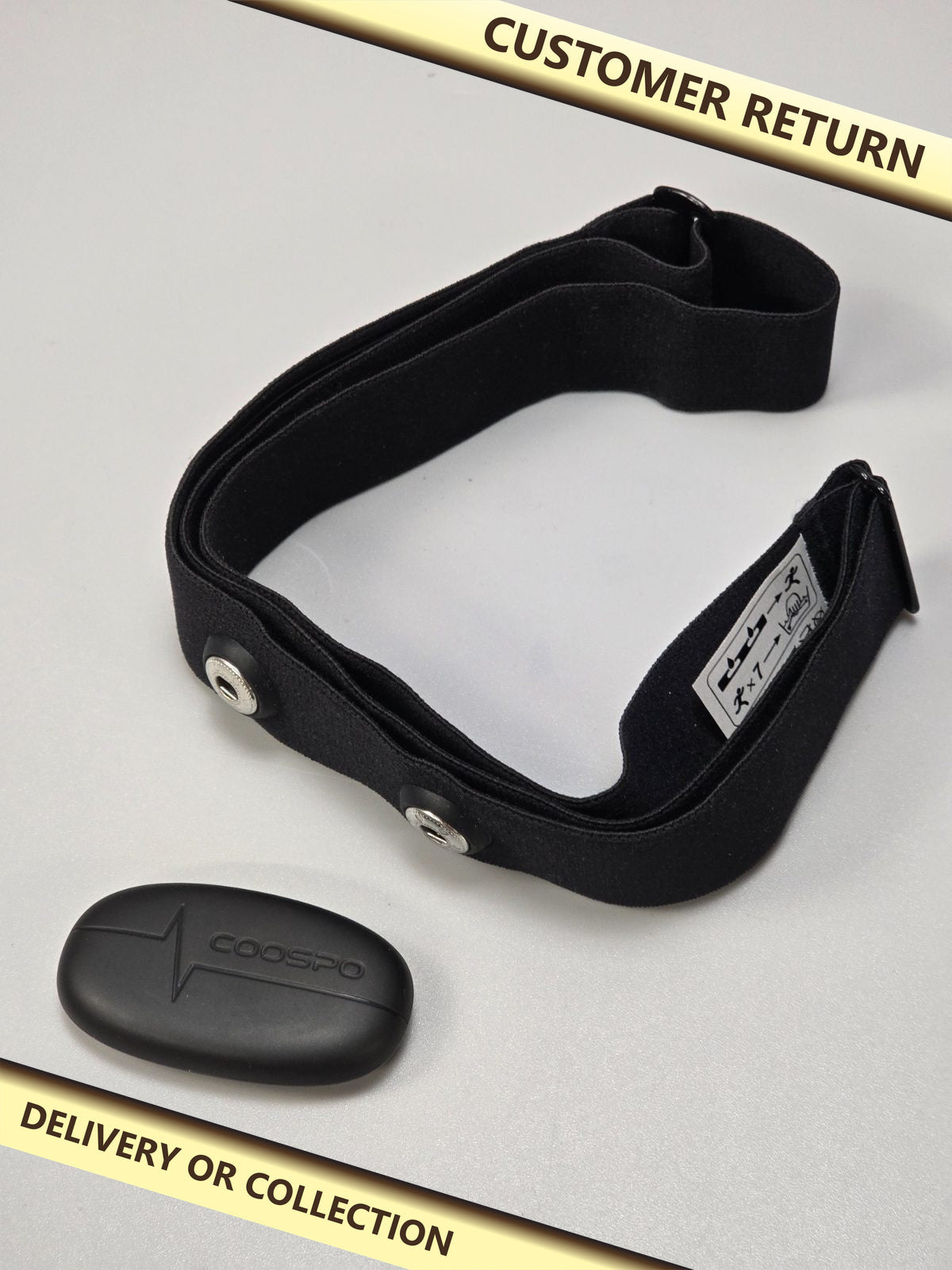 H6 Heart Rate Monitor — photograph 1 — Customer return; auction delivery information shown on image