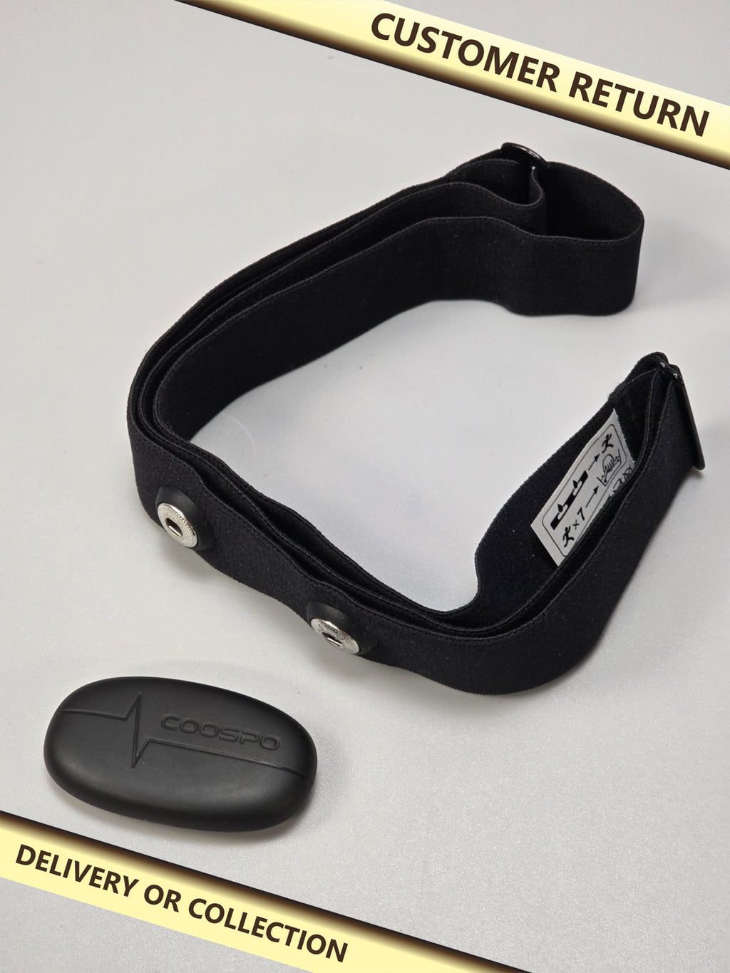 H6 Heart Rate Monitor — photograph 1 — Customer return; auction delivery information shown on image