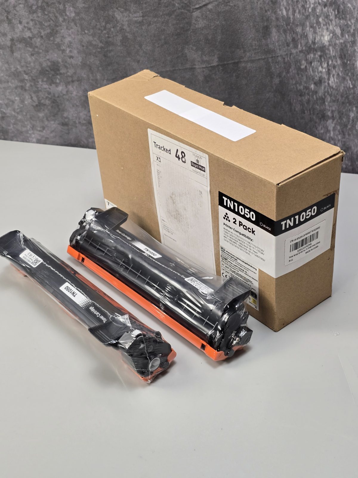 Brother TN1050 2 pack Black Toner Cartidges — photograph 2