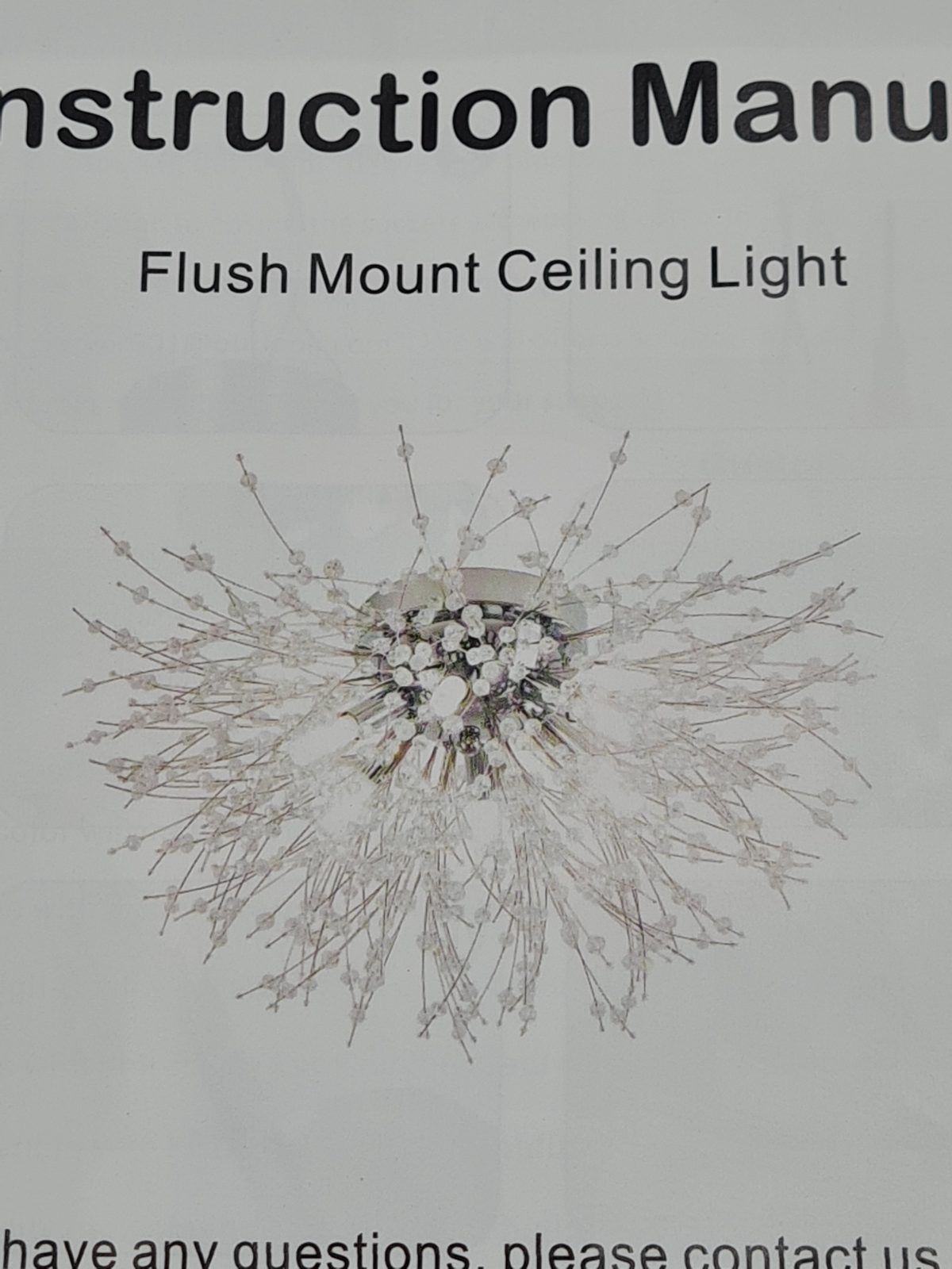 Flush Mount Ceiling Light — photograph 5