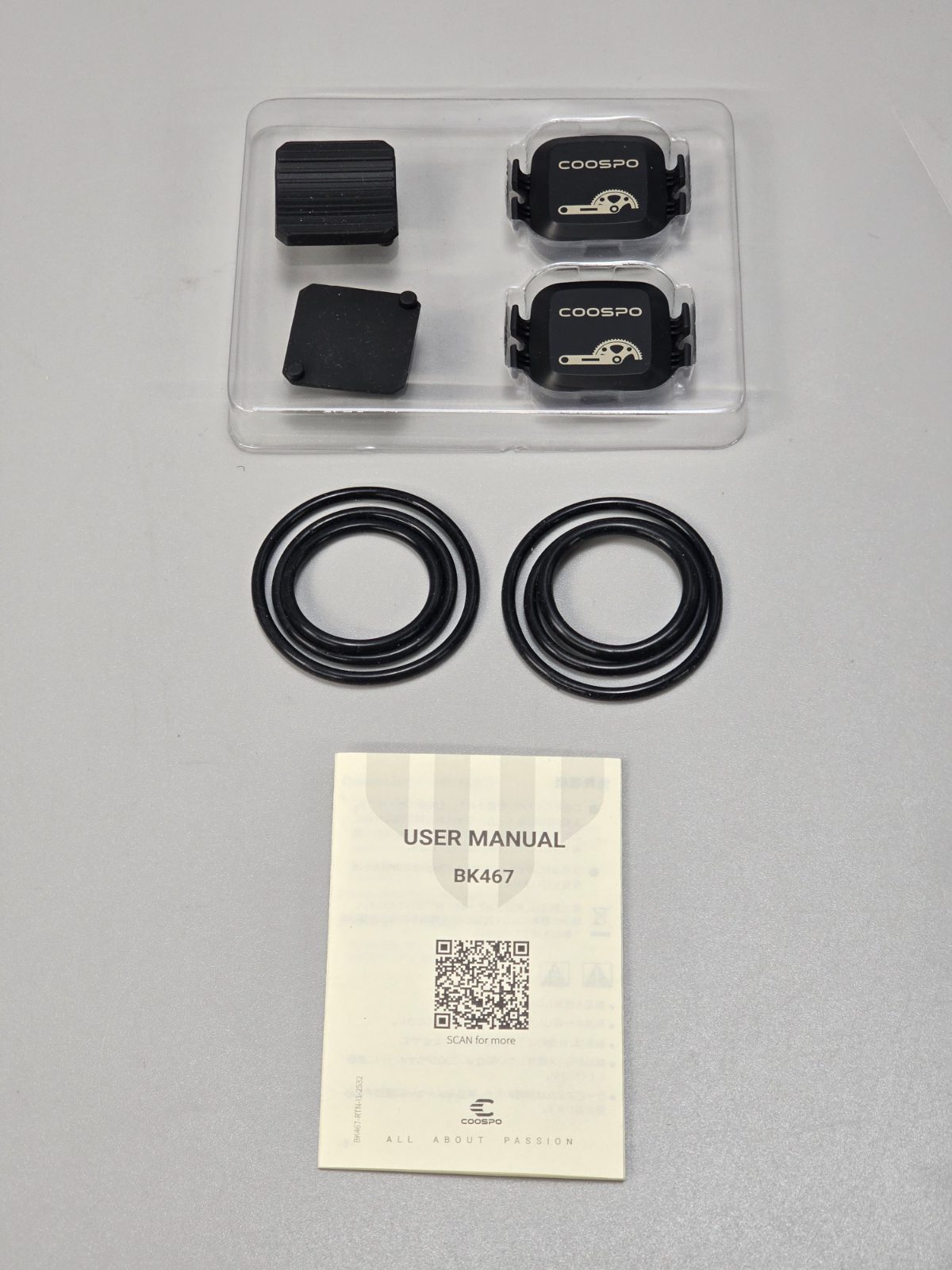 Cycling speed sensor BK467 — photograph 1