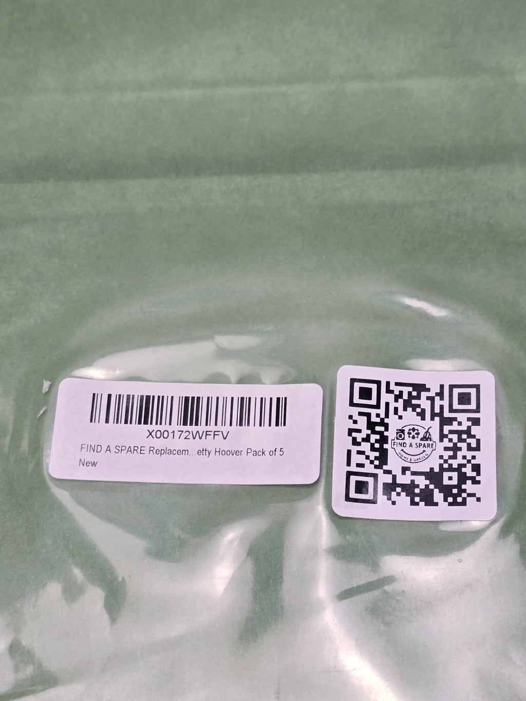 5x Hetty Hoover Replacement Bags — photograph 3