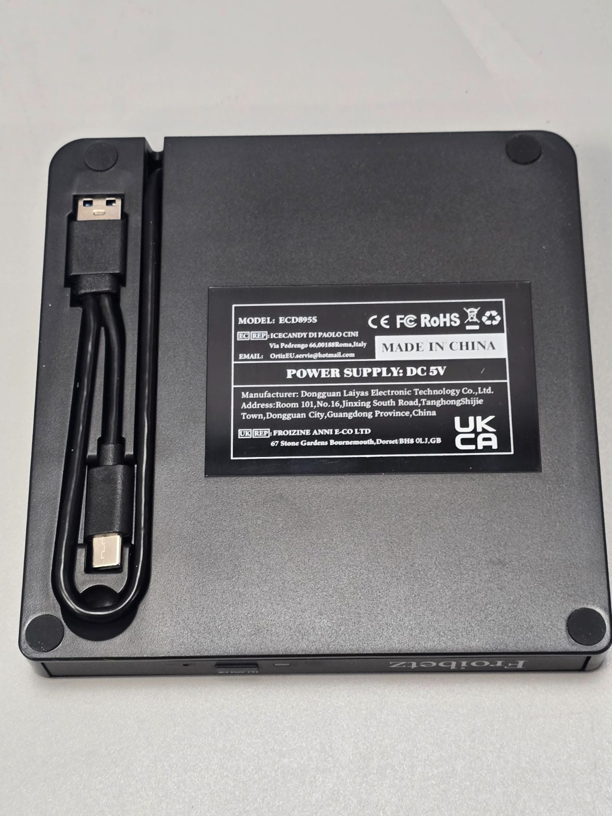 USB Mobile External DVD-RW — photograph 2