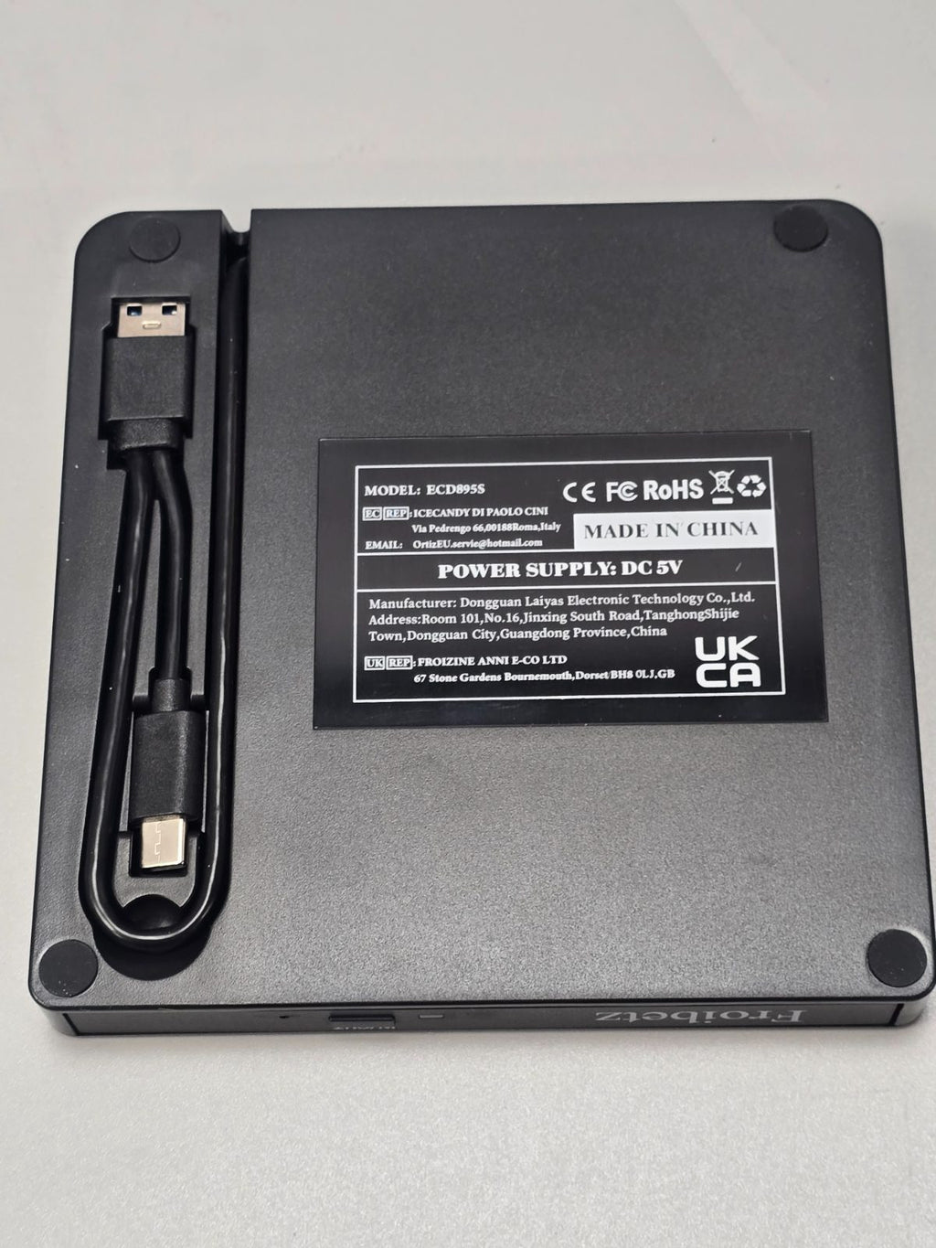 USB Mobile External DVD-RW — photograph 2