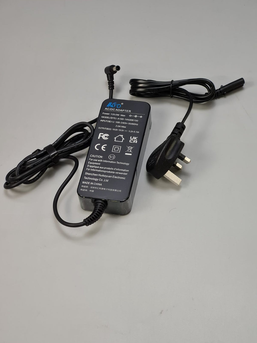 120w Laptop Power Supply 19.5v 5.2A output — photograph 1