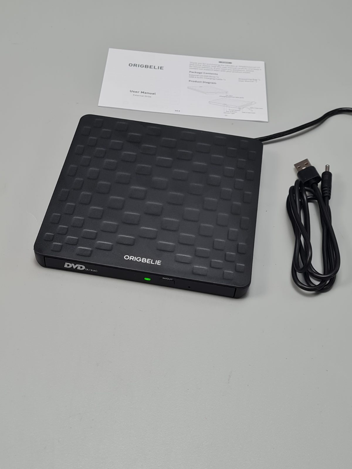 USB DVD CD External Optical Drive — photograph 1