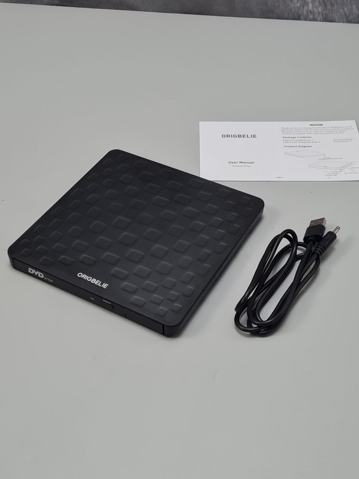 USB DVD CD External Optical Drive — photograph 2