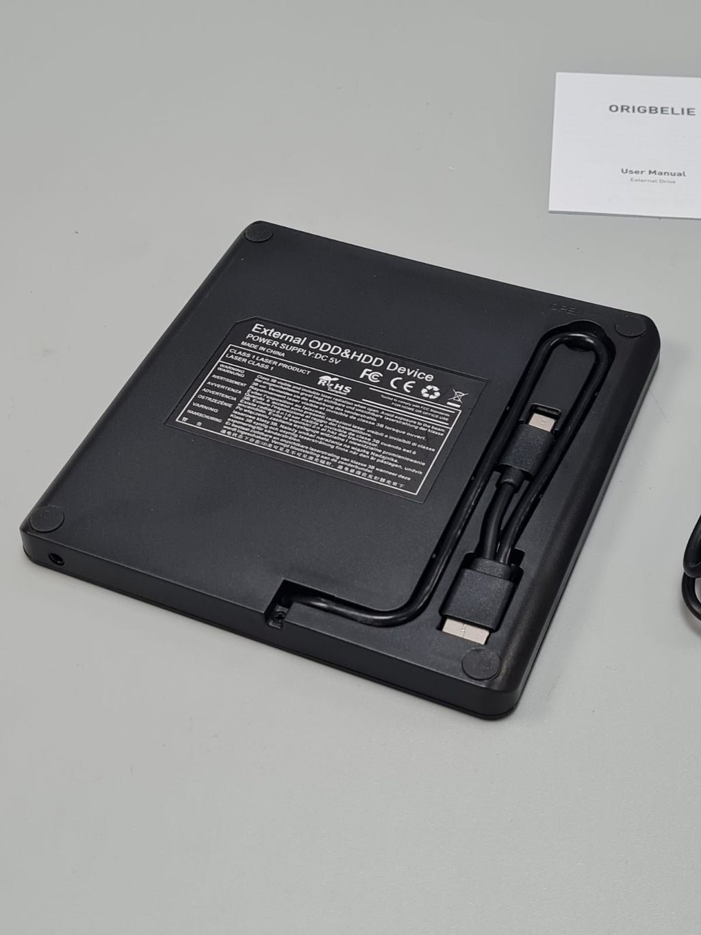 USB DVD CD External Optical Drive — photograph 3