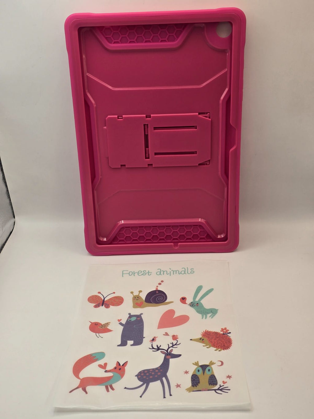 Samsung Galaxy Tab A9+ Pink Case — photograph 4