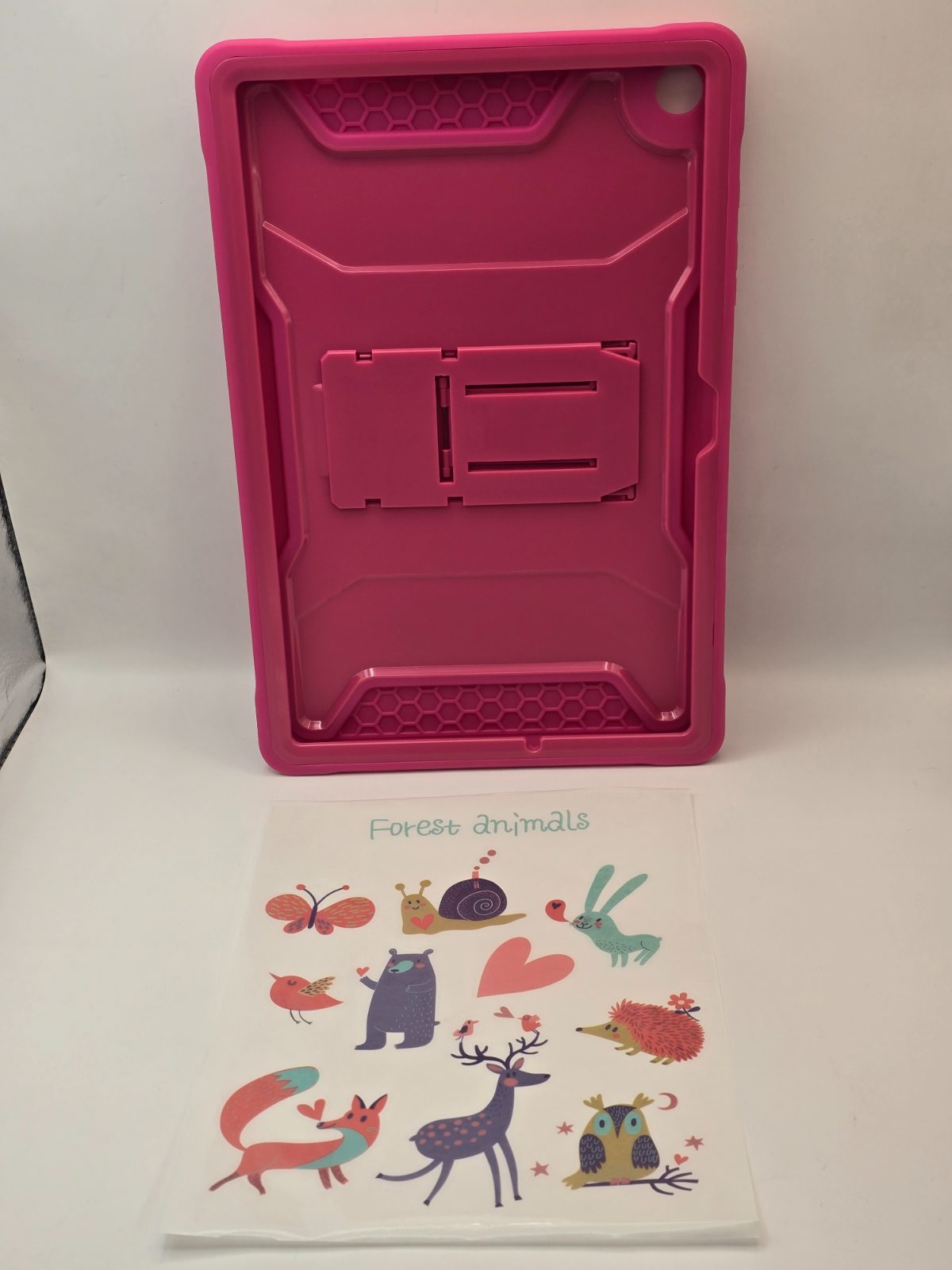 Samsung Galaxy Tab A9+ Pink Case — photograph 4