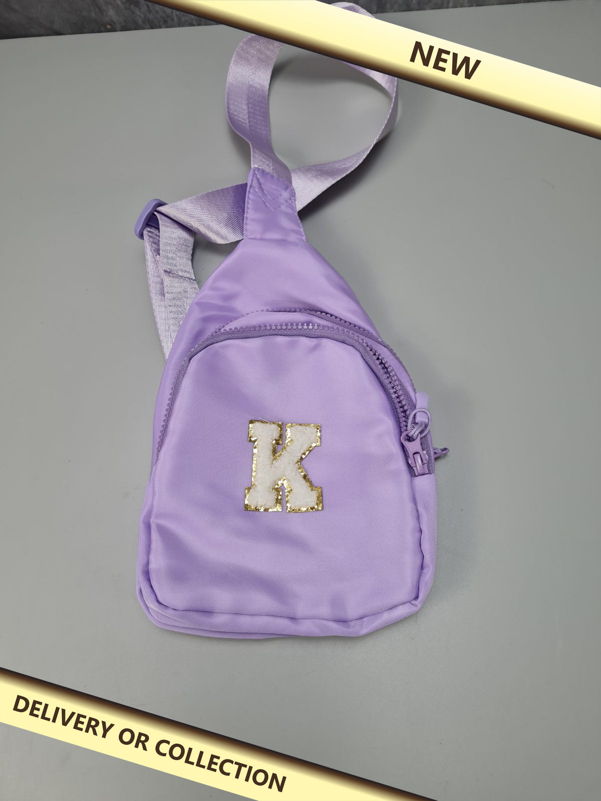 Crossbody small bags  personalised — photograph 1 — New; auction delivery information shown on image