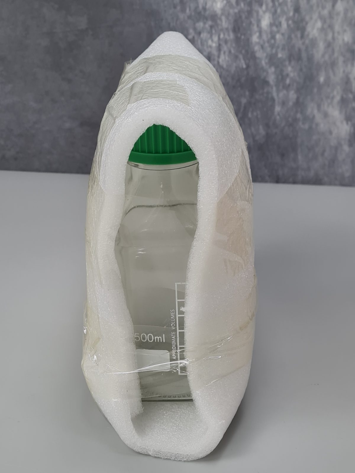500ml Glass Bottles with Lids 2 pack — photograph 2