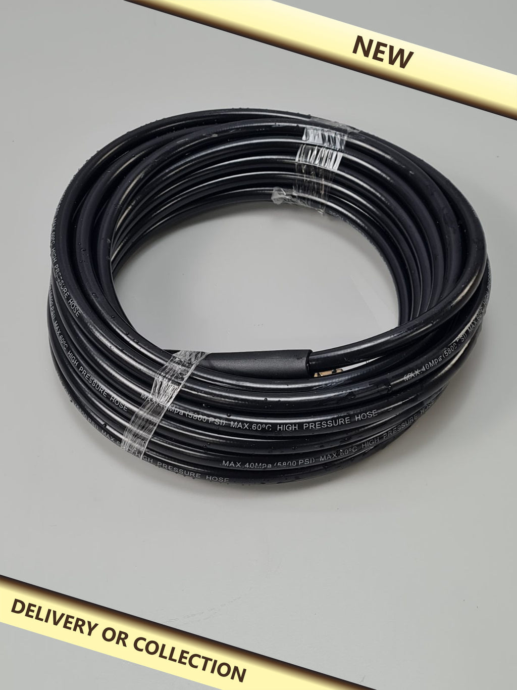 40Mpa Pressure washer hose — photograph 1 — New; auction delivery information shown on image