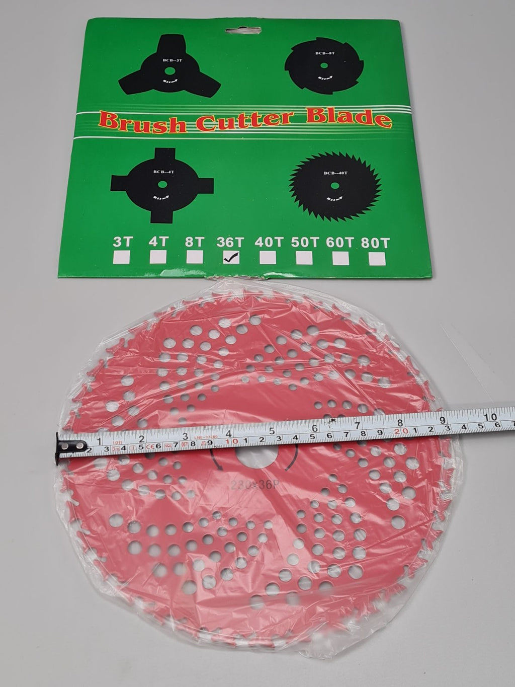 230mm - 36tooth Brush Cutter Blade — photograph 1