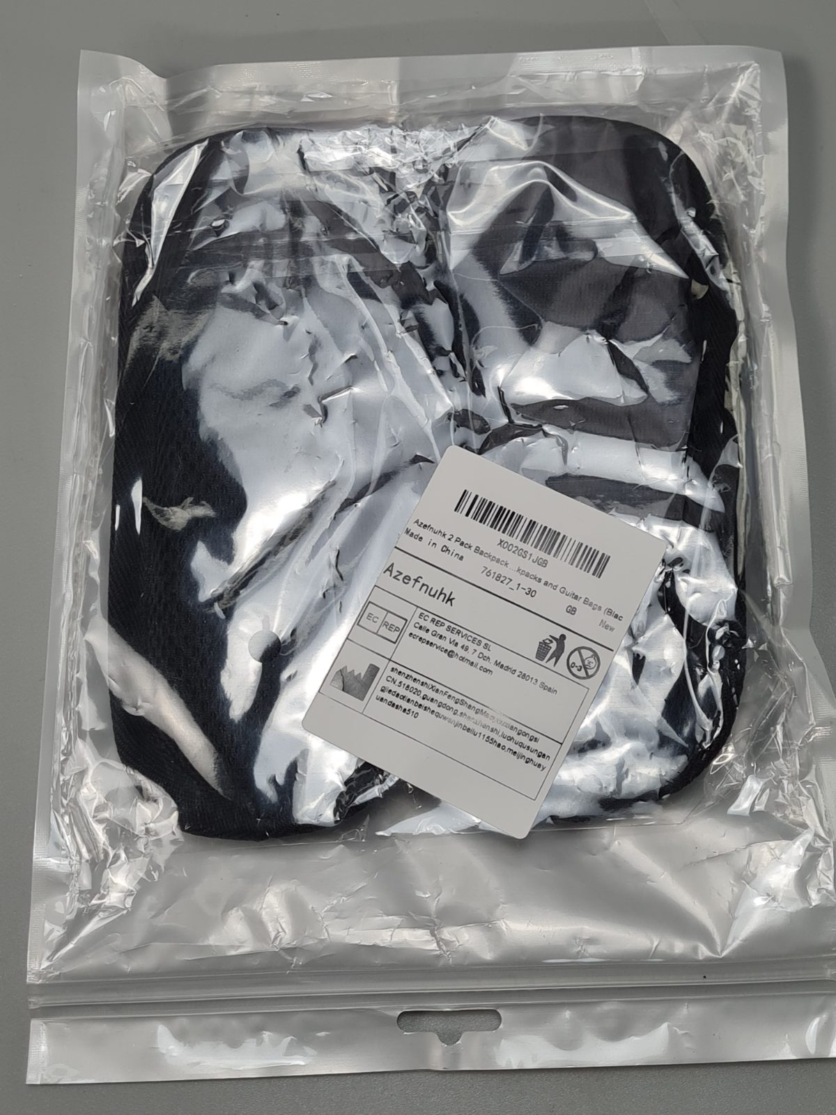 2 pack backpack kpack and guitar bags padding for straps — photograph 2