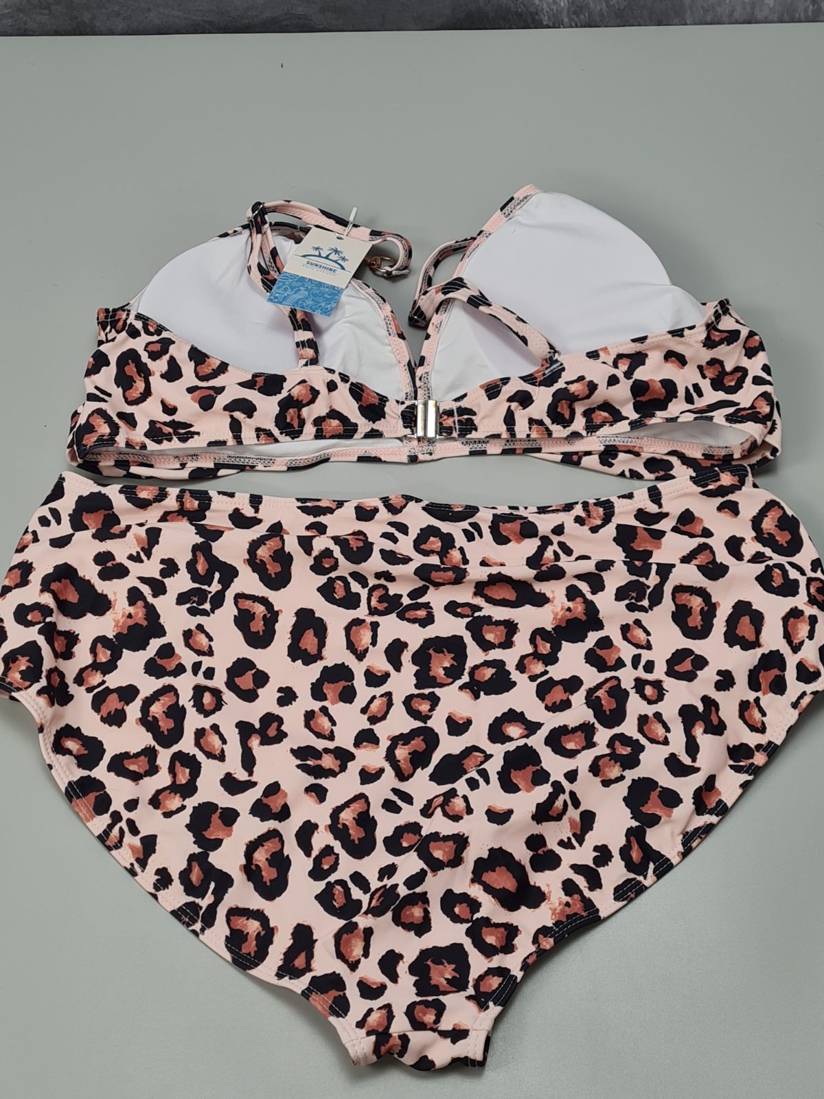 2pcs leopard print bikini — photograph 2