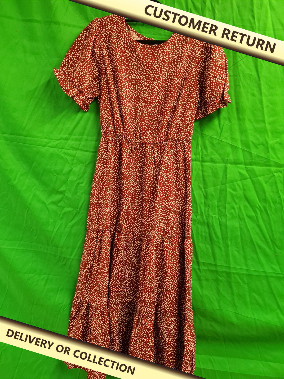 Women's summer maxi dress — photograph 1 — Customer return; auction delivery information shown on image