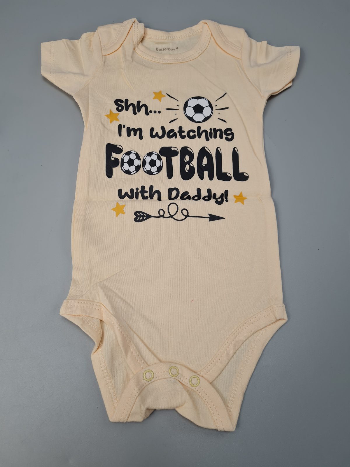 Baby bodysuit in nude age 3-6 months — photograph 1
