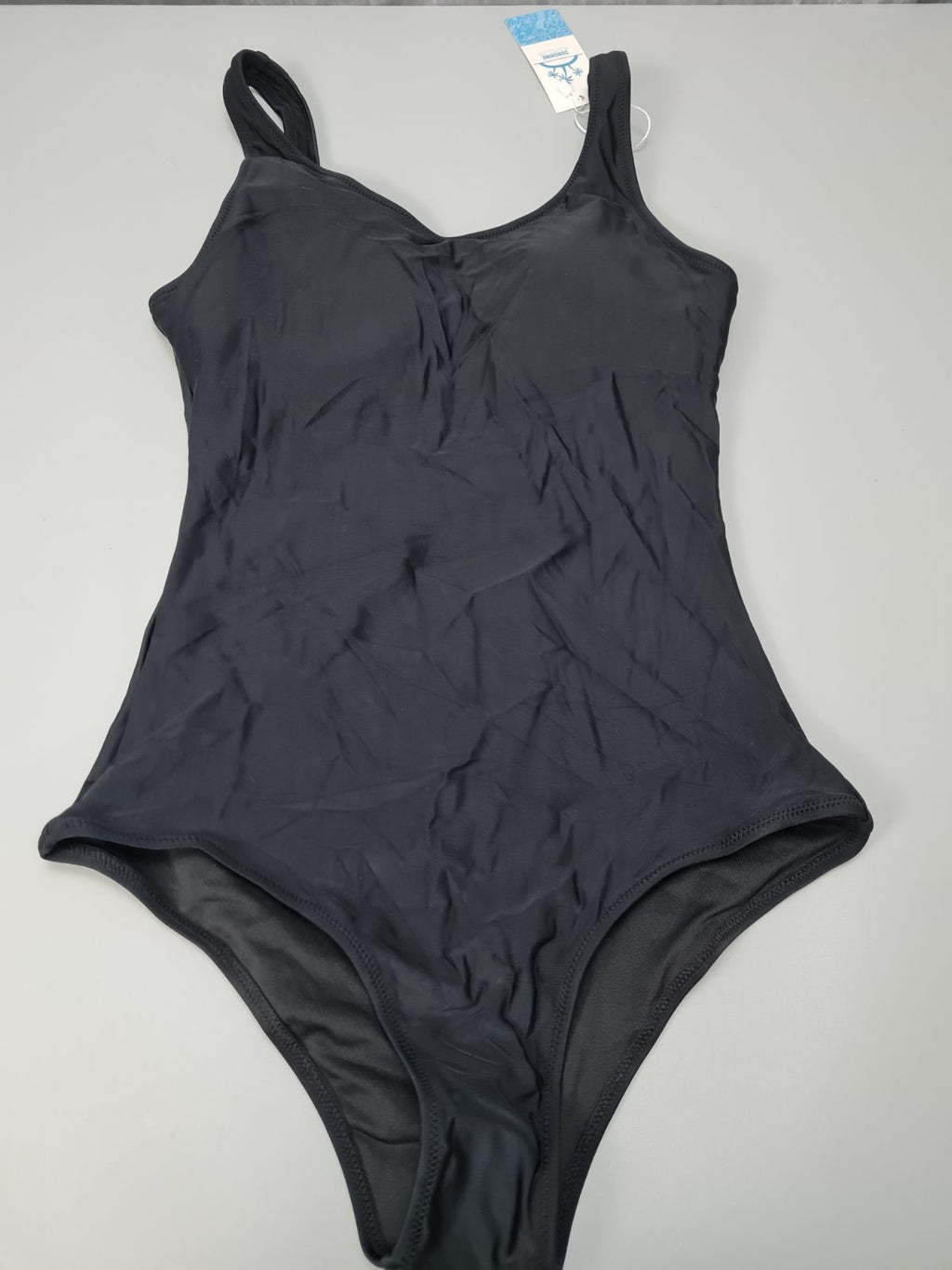 Ladies black swimming costume size S — photograph 1