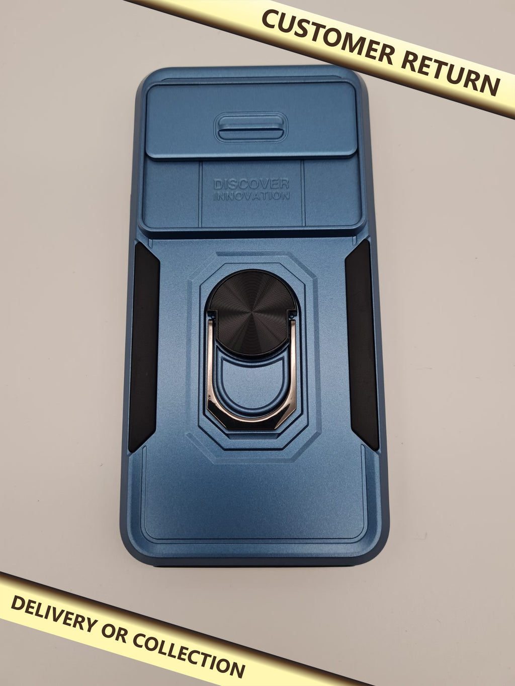 Heavy duty phone case for pixel 8 — photograph 1 — Customer return; auction delivery information shown on image