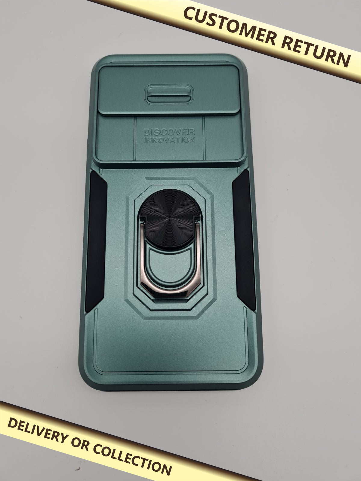 Heavy duty phone case for pixel 8 — photograph 1 — Customer return; auction delivery information shown on image