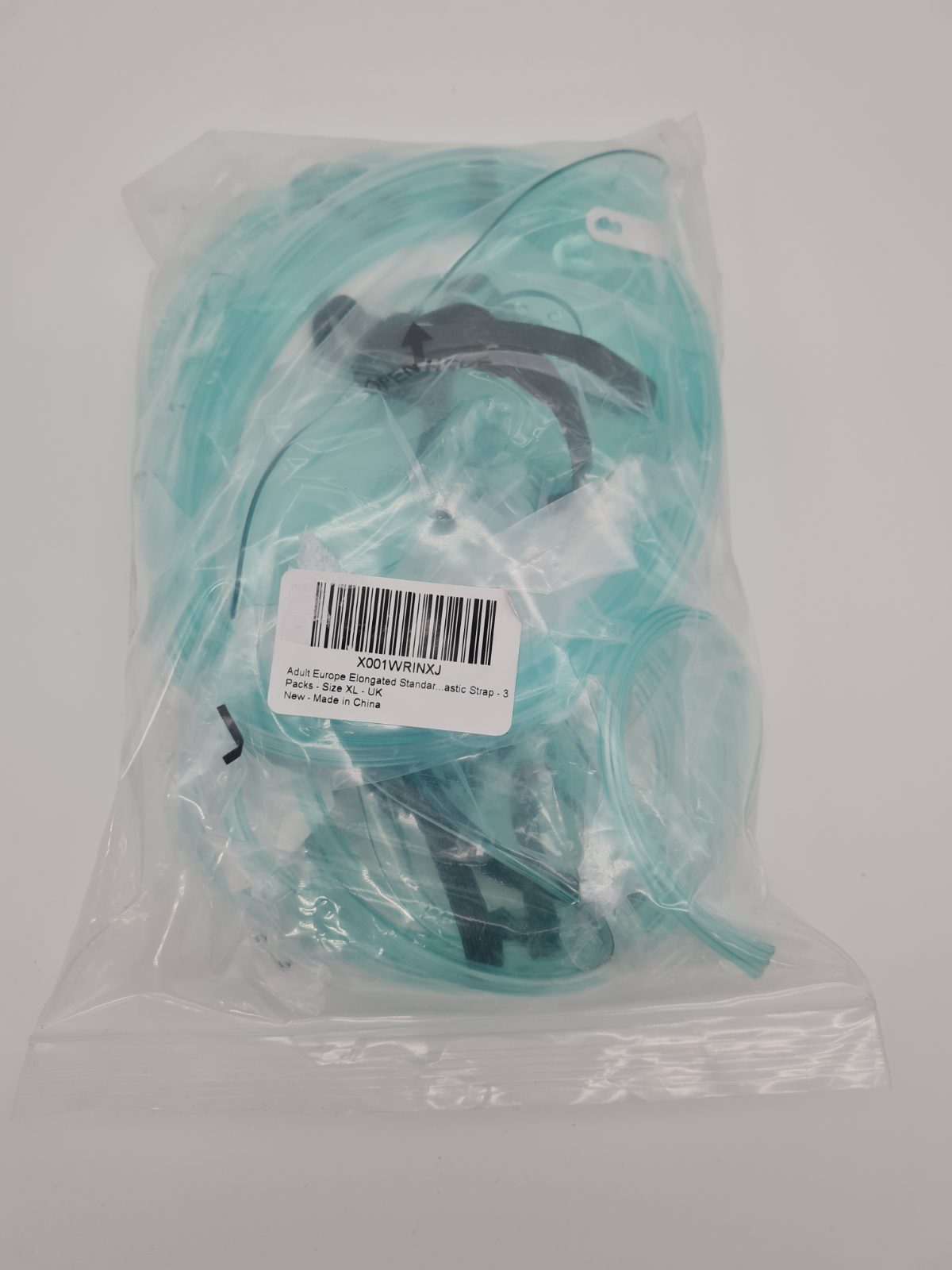 3 pack of adult oxygen masks size Xl — photograph 1