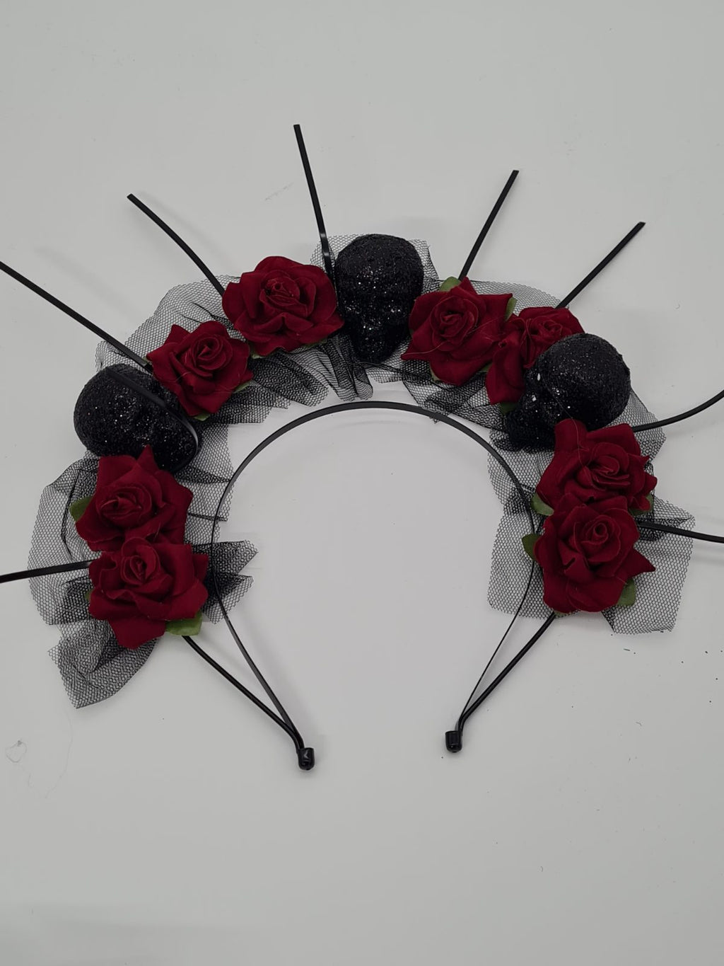 Black tutu skirt with matching headband. — photograph 2