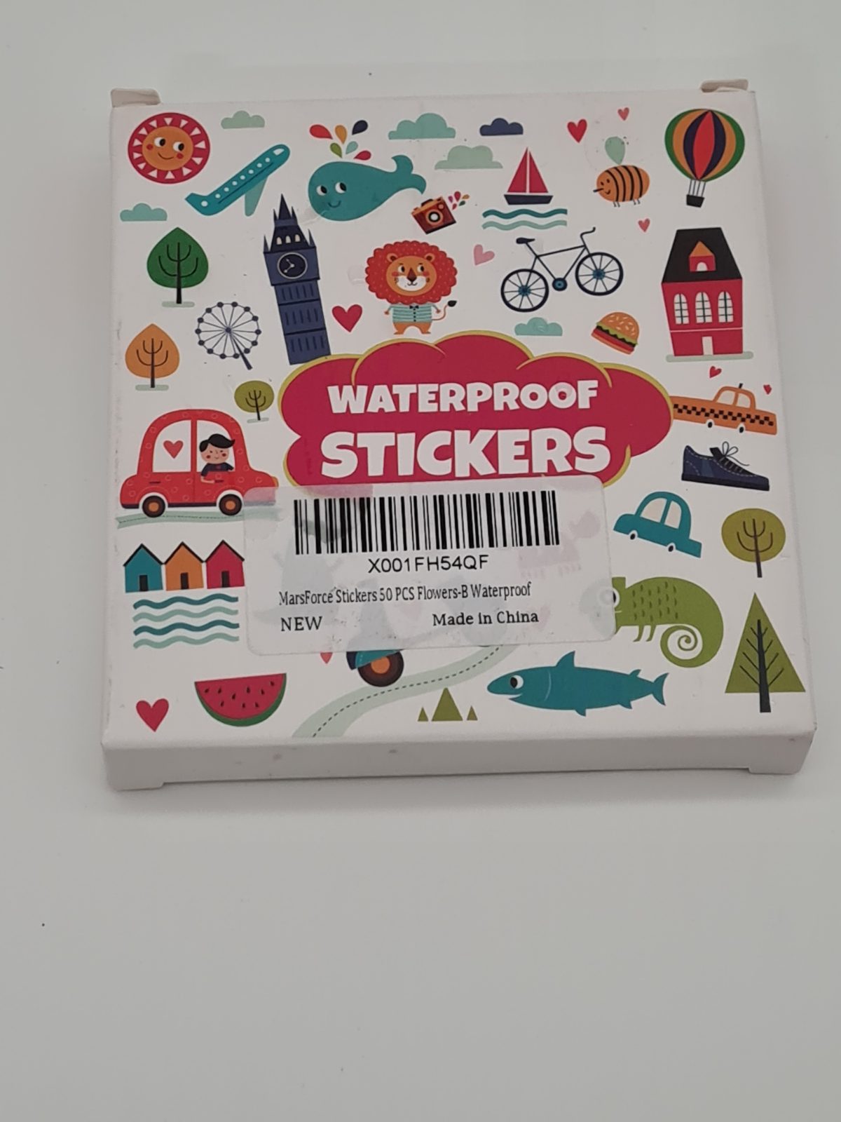50pcs Waterproof stickers — photograph 1