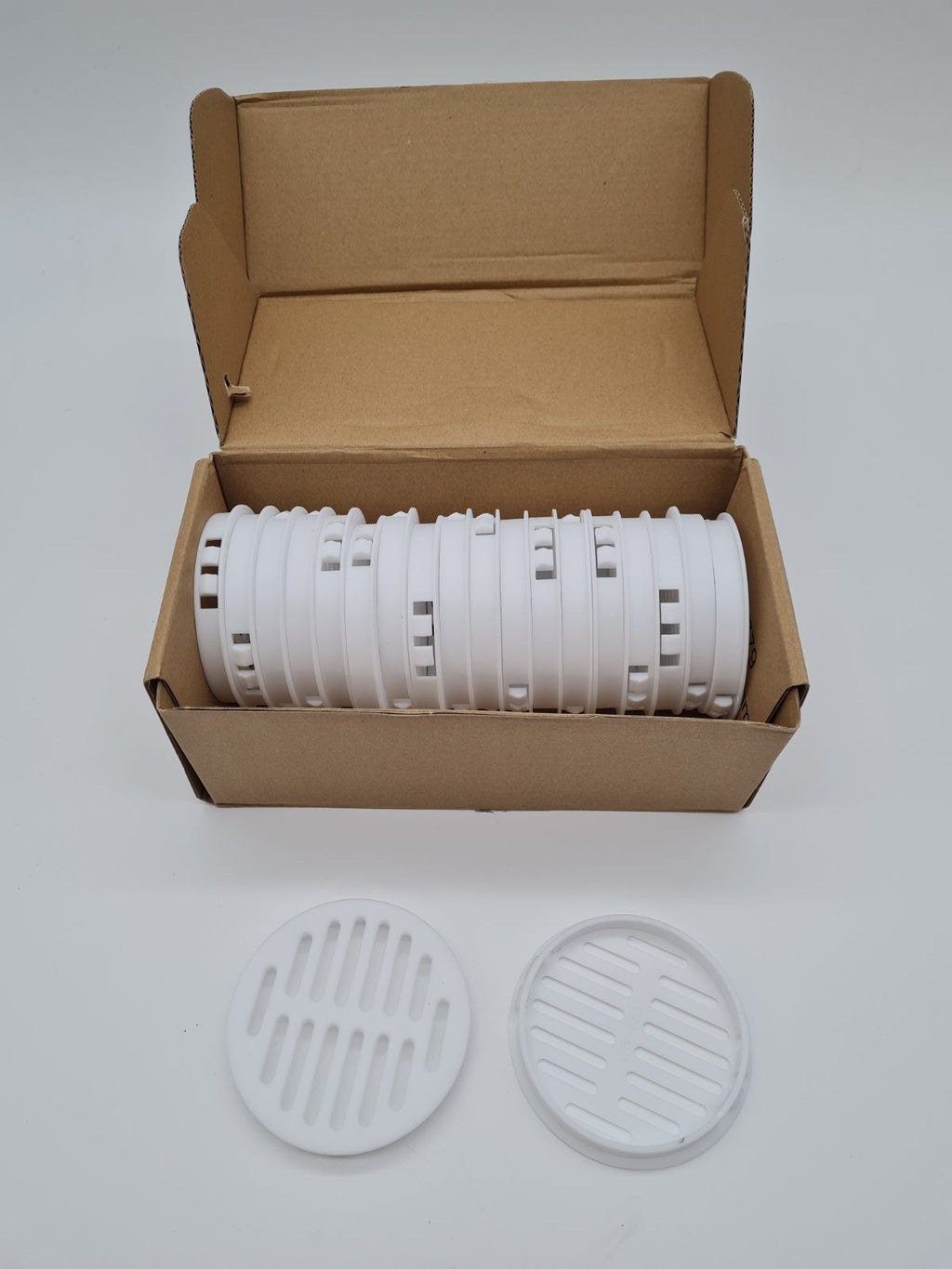 20pcs 80mm Round Wardrobe Air Vent Grilles — photograph 1