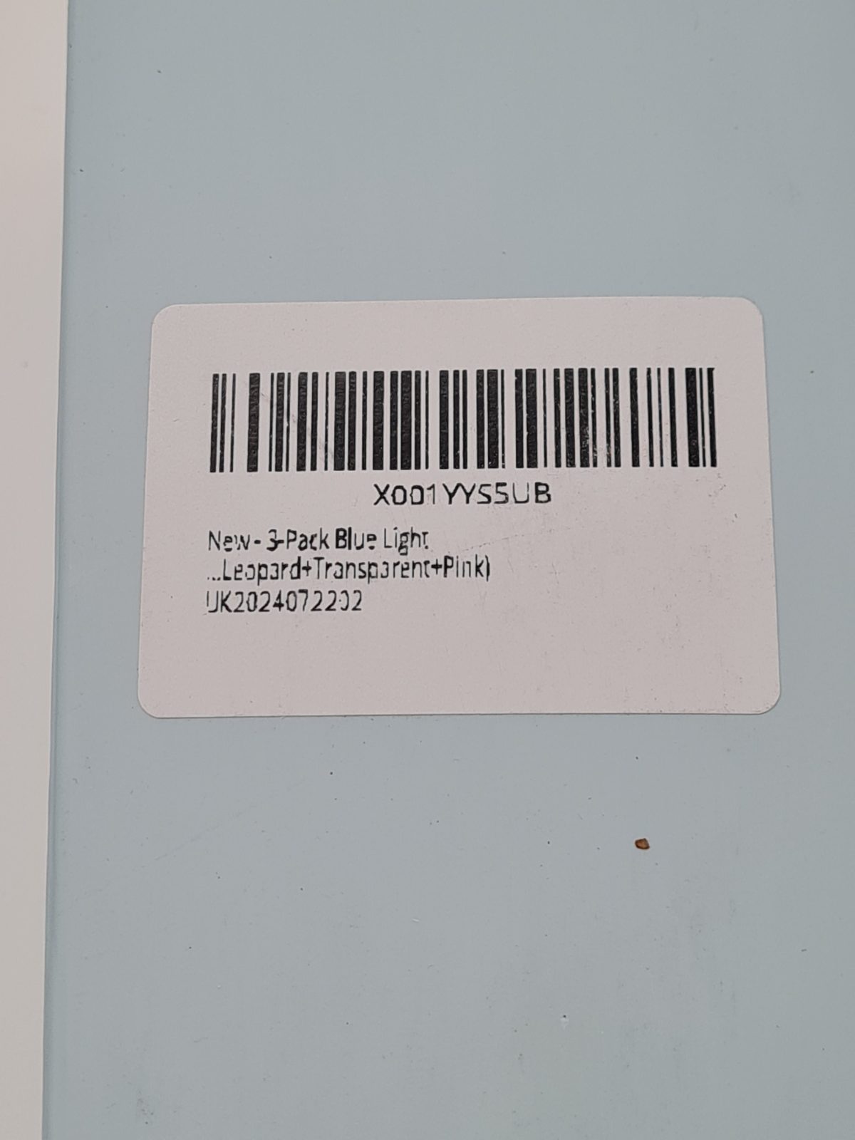 GAOYE Set of 3 Clear-Lens Glasses Blue Light Filtering — photograph 2