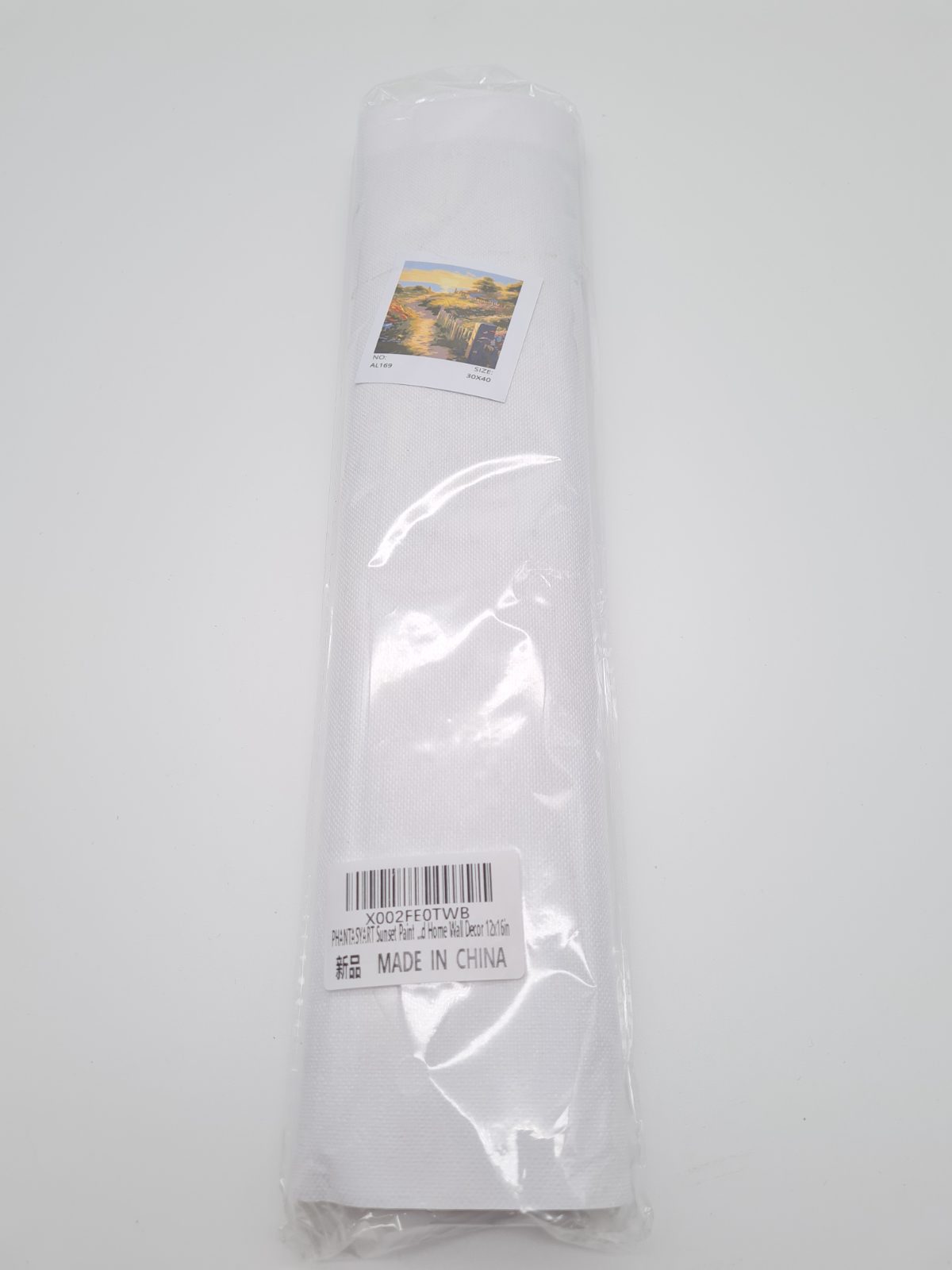 DIY sunset landscape craft canvas AL169 — photograph 1