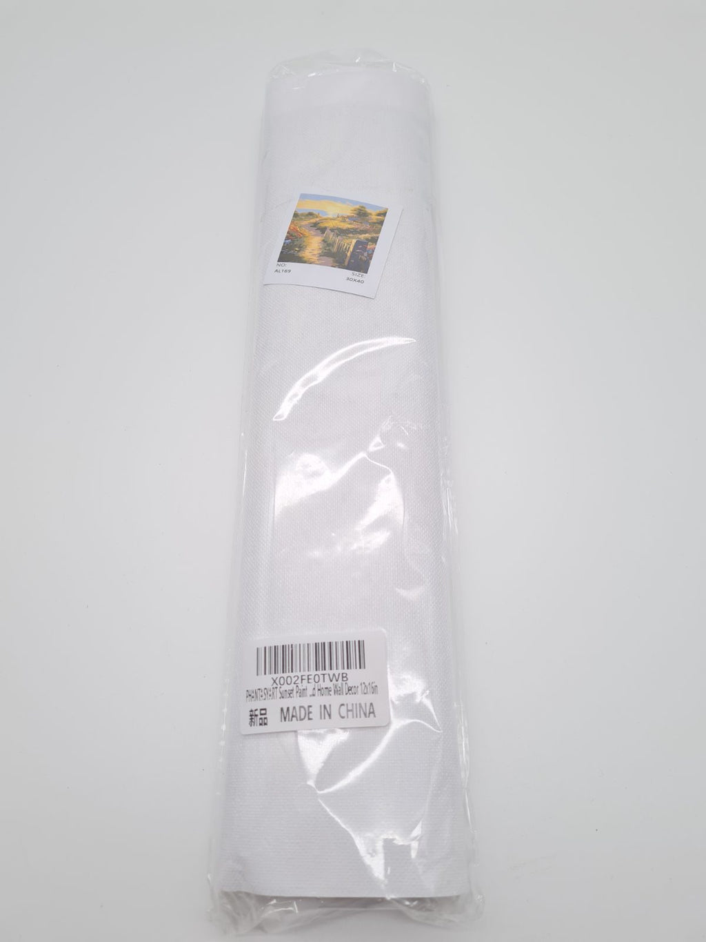 DIY sunset landscape craft canvas AL169 — photograph 1
