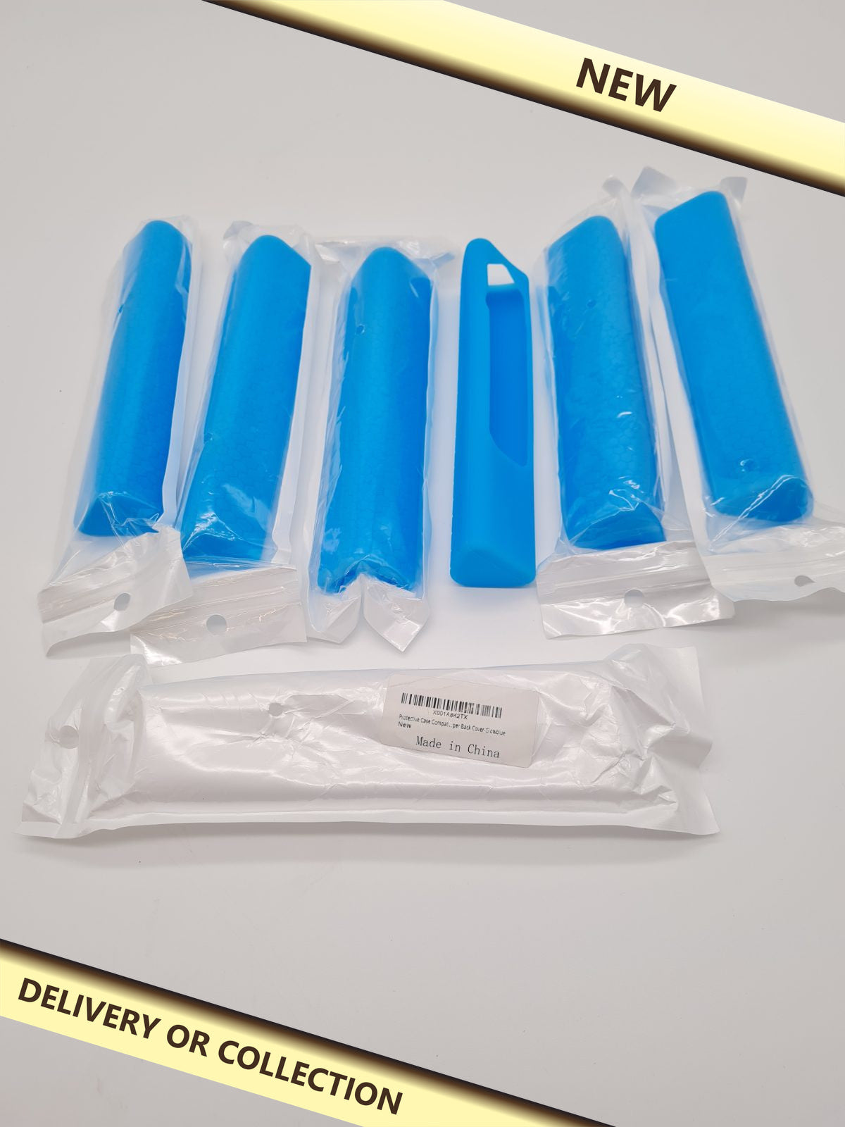6pcs Silicone Protective Sleeve — photograph 1 — New; auction delivery information shown on image