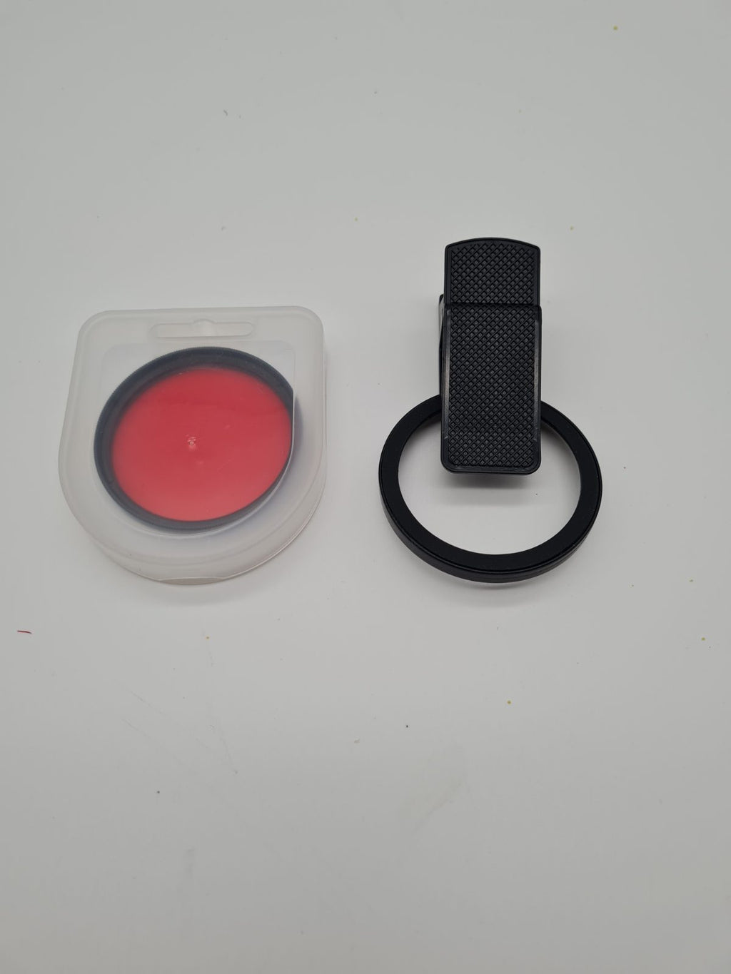 52mm Orange Camera Lens Filter with Clip Mount — photograph 2