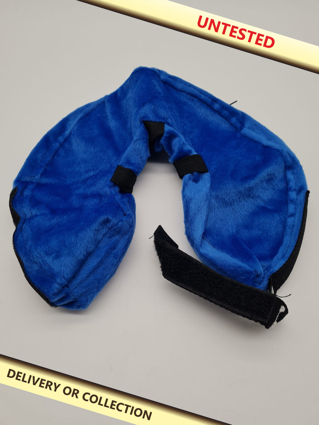 Inflatable Pet Recovery Collar PS-M Size M — photograph 1 — Untested; auction delivery information shown on image