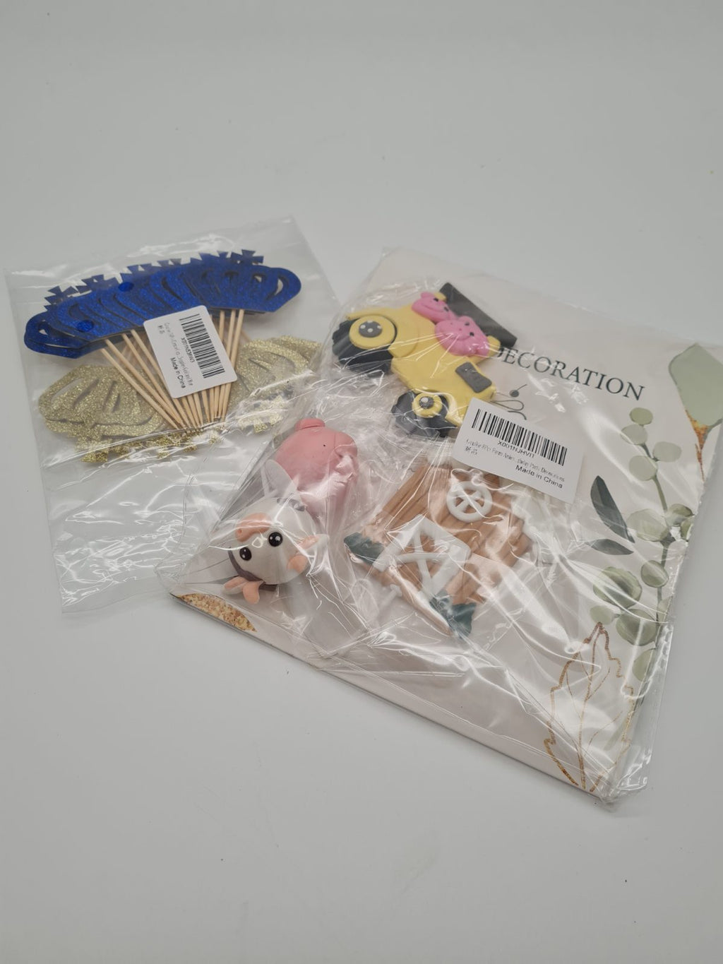 5 packs of different cake toppers — photograph 3