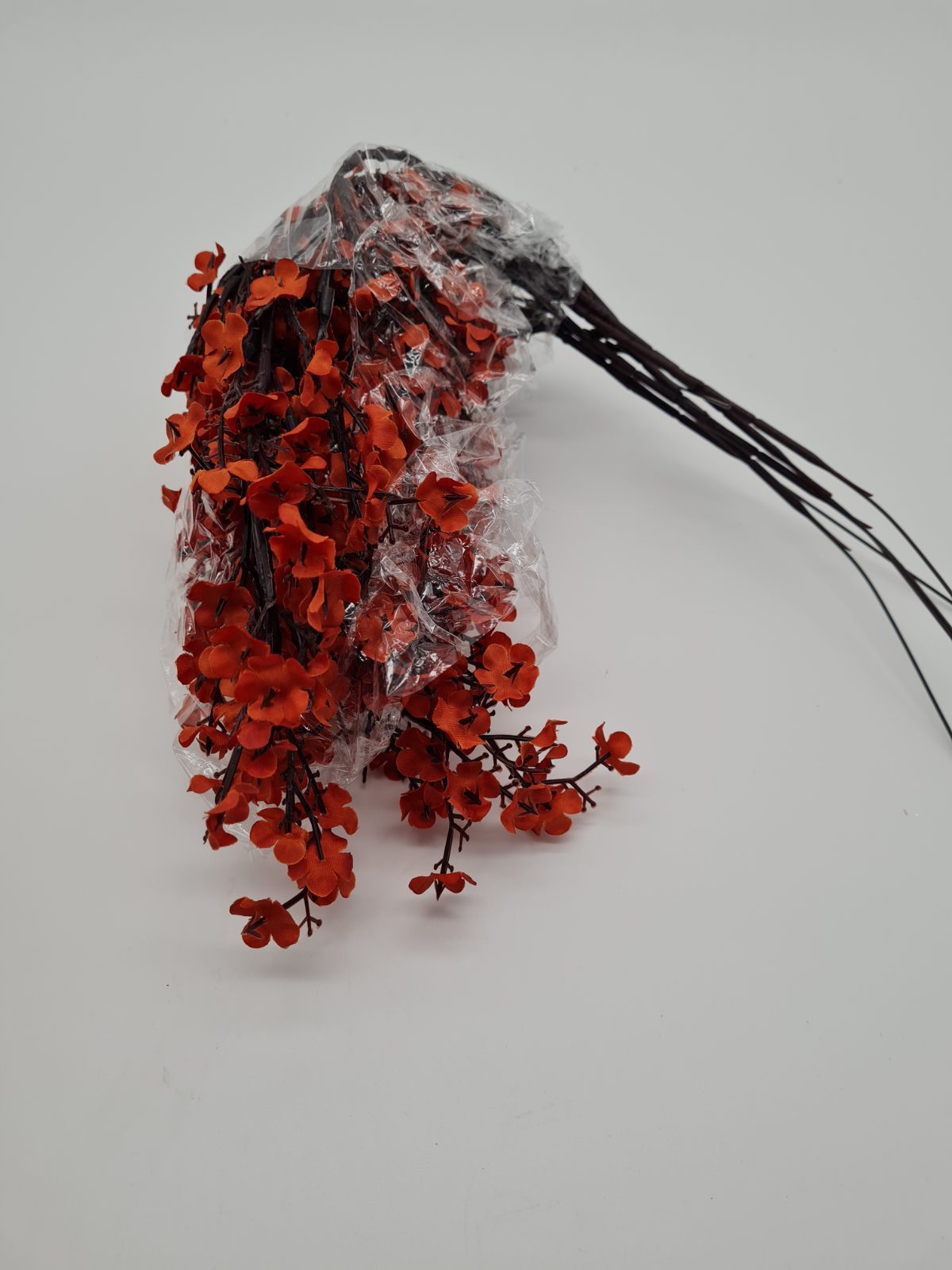 Artificial Orange Flower Stems — photograph 1