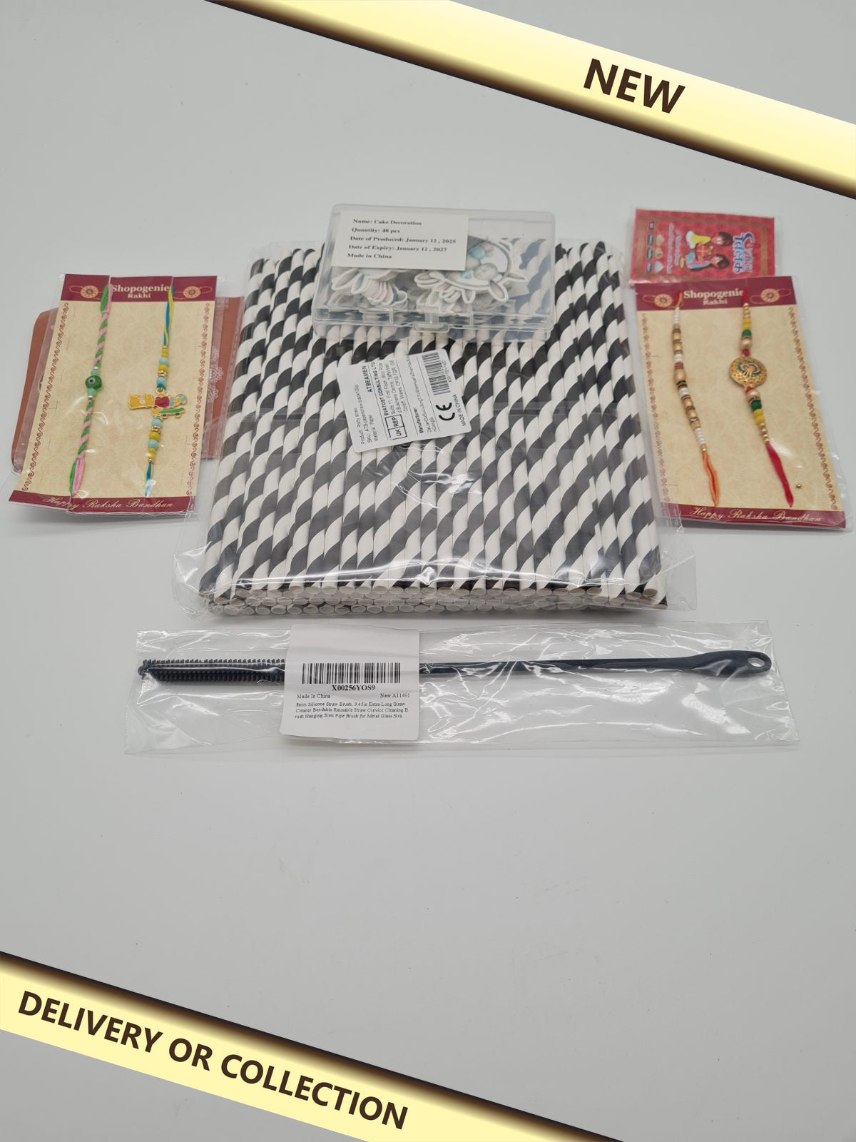 Mixed bundle — photograph 1 — New; auction delivery information shown on image