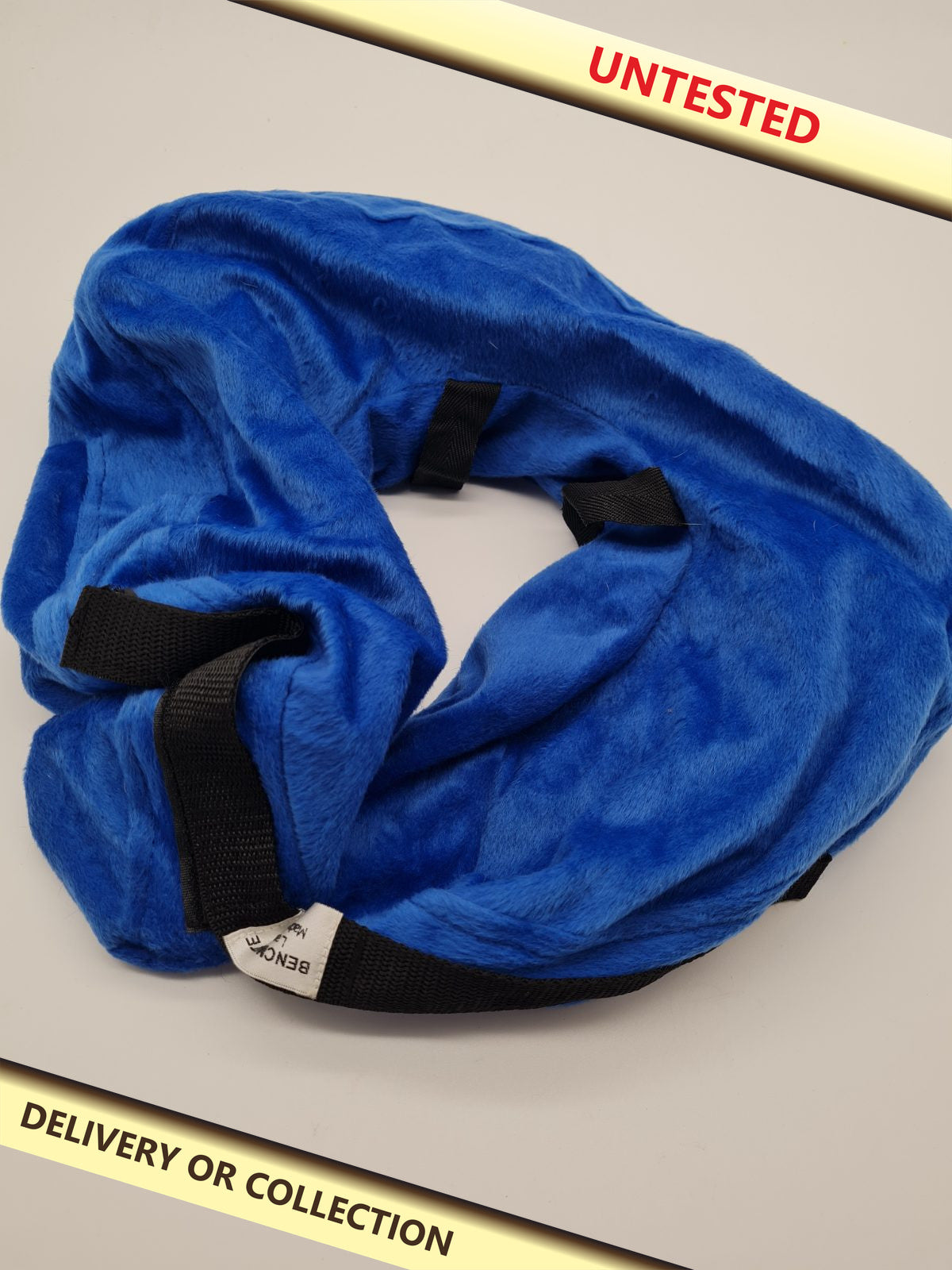 Padded inflable support sling - Large — photograph 1 — Untested; auction delivery information shown on image