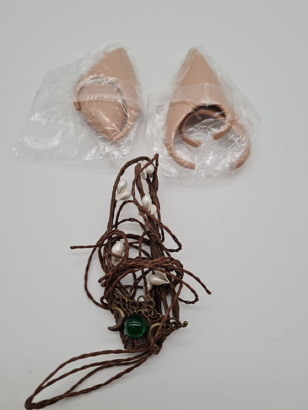 Woodland Fairy Crown and Pointed Ear Accessories — photograph 2