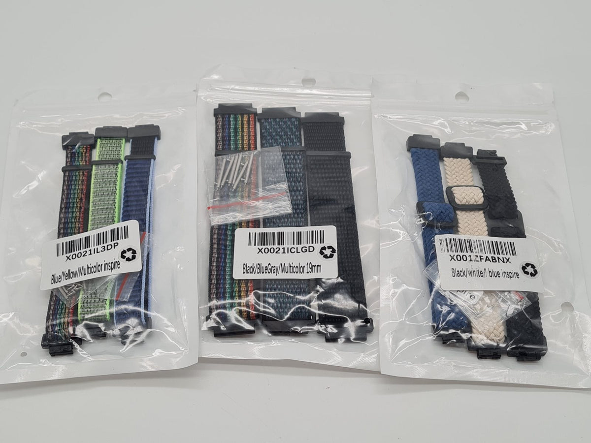 3 packs of 3 different watch straps — photograph 2