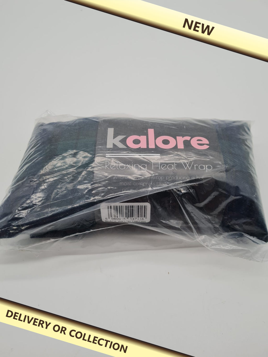 Microwaveable Relaxing Heat Wrap — photograph 1 — New; auction delivery information shown on image