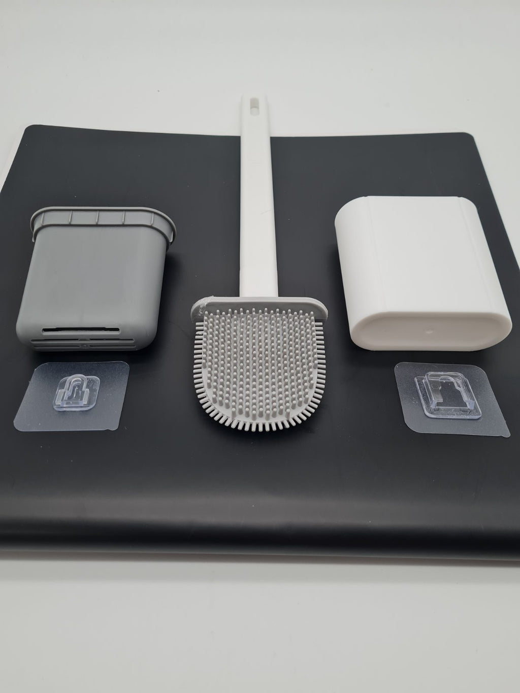 2 pack of Wall-Mounted Toilet Brush and Holder Set — photograph 1