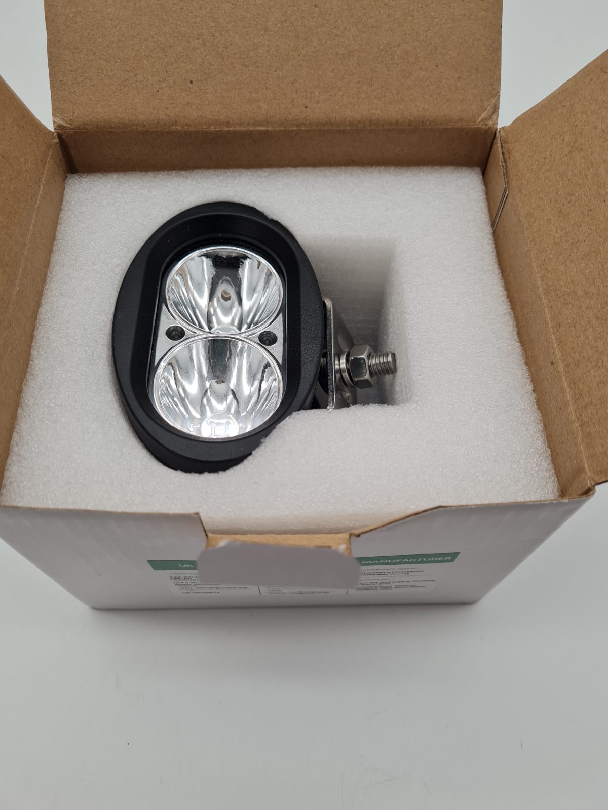 Forklift LED Safety Spot Light- blue — photograph 3