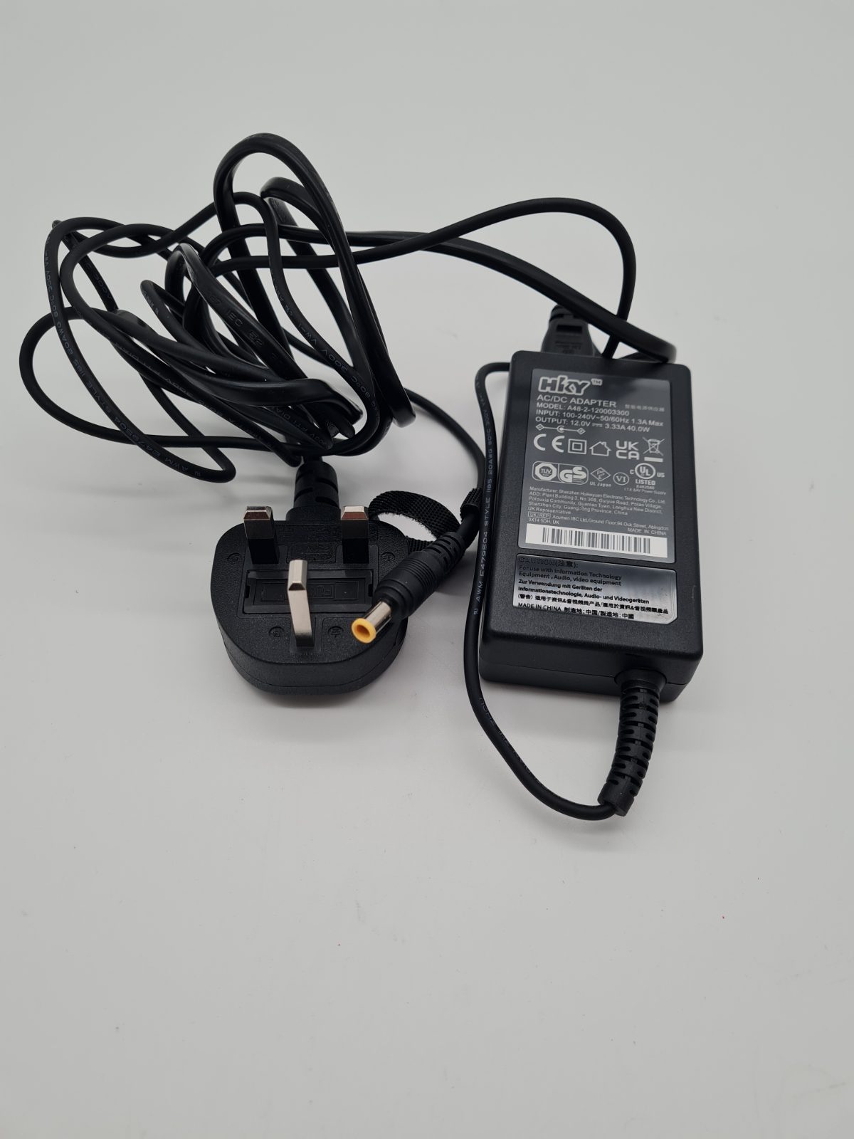 AC/DC Power Adapter A48-2-12000330 — photograph 2