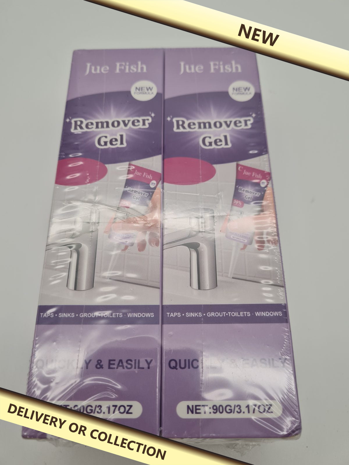 Household Remover Gel 90g – Jue Fish, Pack of 2 — photograph 1 — New; auction delivery information shown on image
