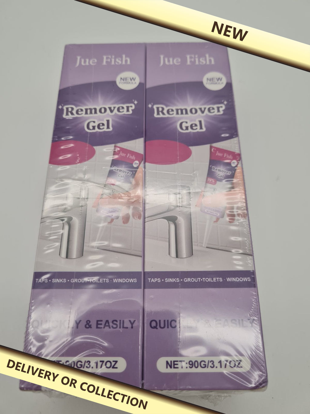 Household Remover Gel 90g – Jue Fish, Pack of 2 — photograph 1 — New; auction delivery information shown on image