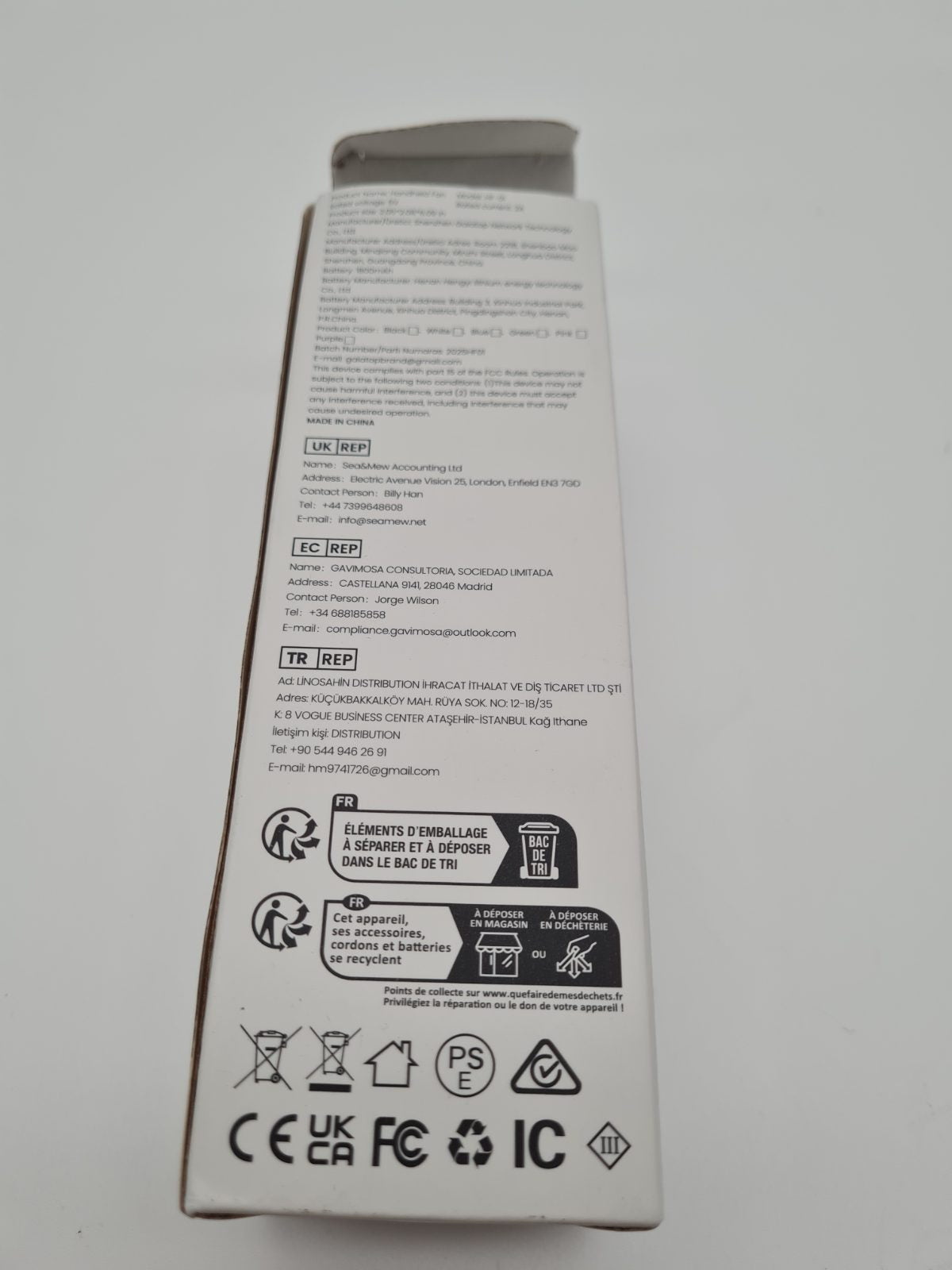 Handheld rechargeable fan HF-01 — photograph 5
