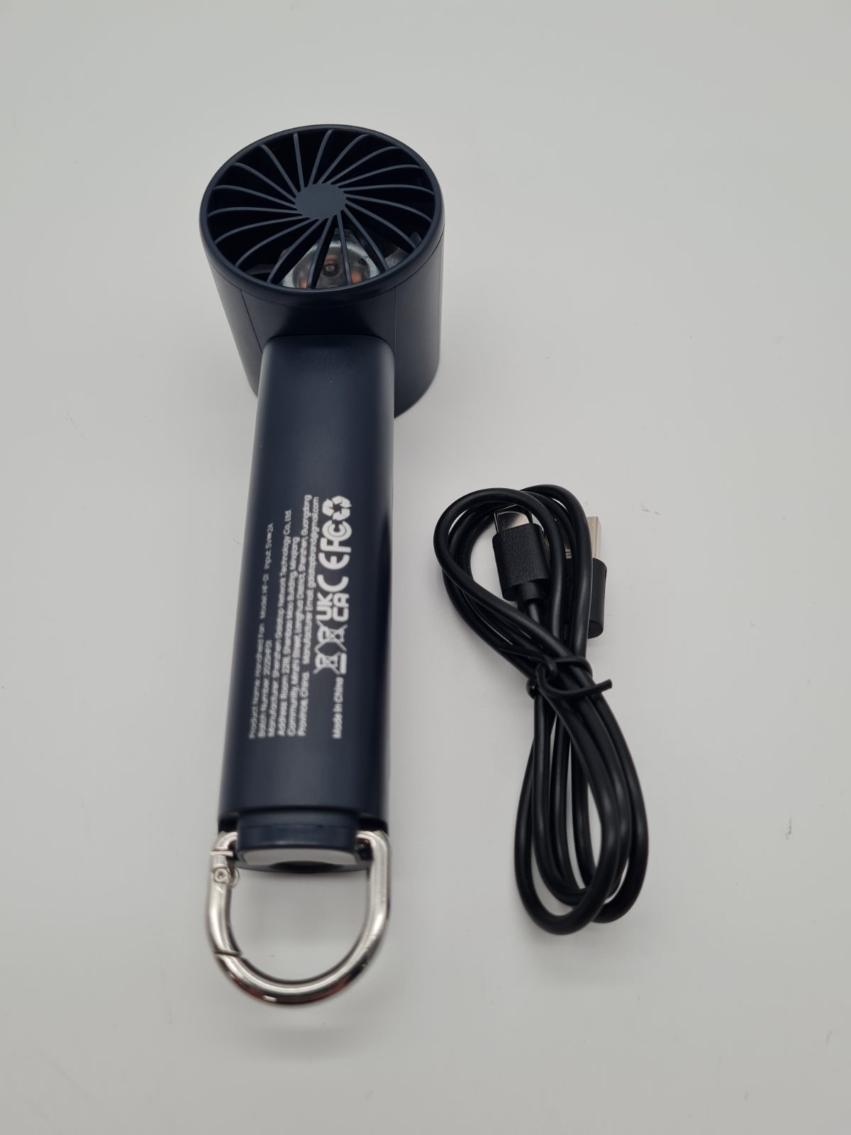 Handheld rechargeable fan HF-01 — photograph 2