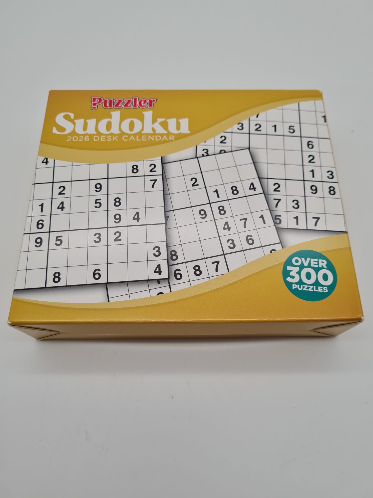 Puzzler Sudoku 2026 Desk Calendar — photograph 1